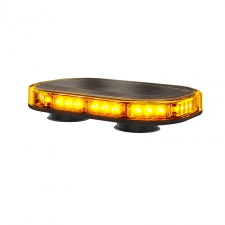 Mini R65 LED Lightbar - Magnetic Mount - Tinted Lens